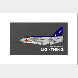 English Electric Lightning (92 Sqd RAF) Posters and Art